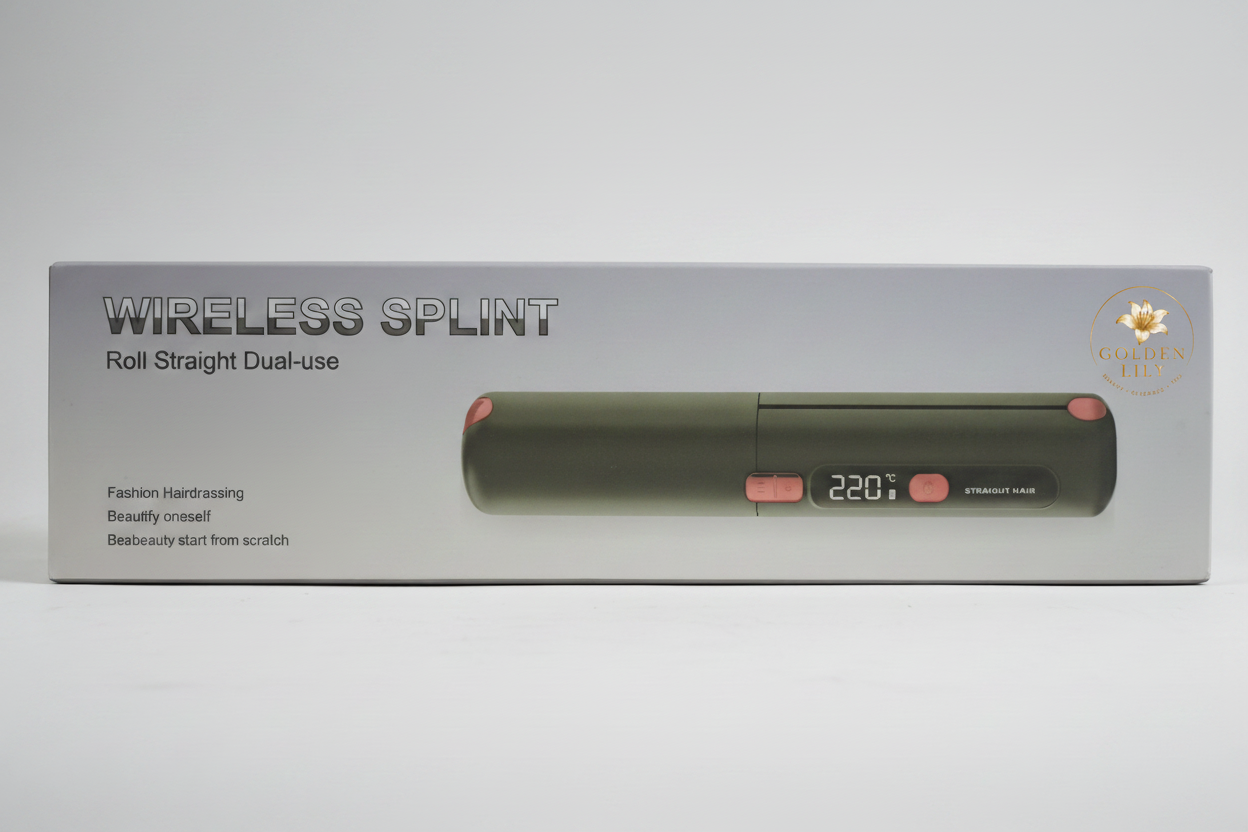 Golden Lily™ DivineSilk — Cordless Hair Straightener