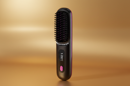 Golden Lily™ SilkComb — Cordless Straightening Brush