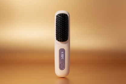 Golden Lily™ SilkComb — Cordless Straightening Brush