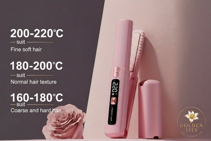 Golden Lily™ DivineSilk — Cordless Hair Straightener